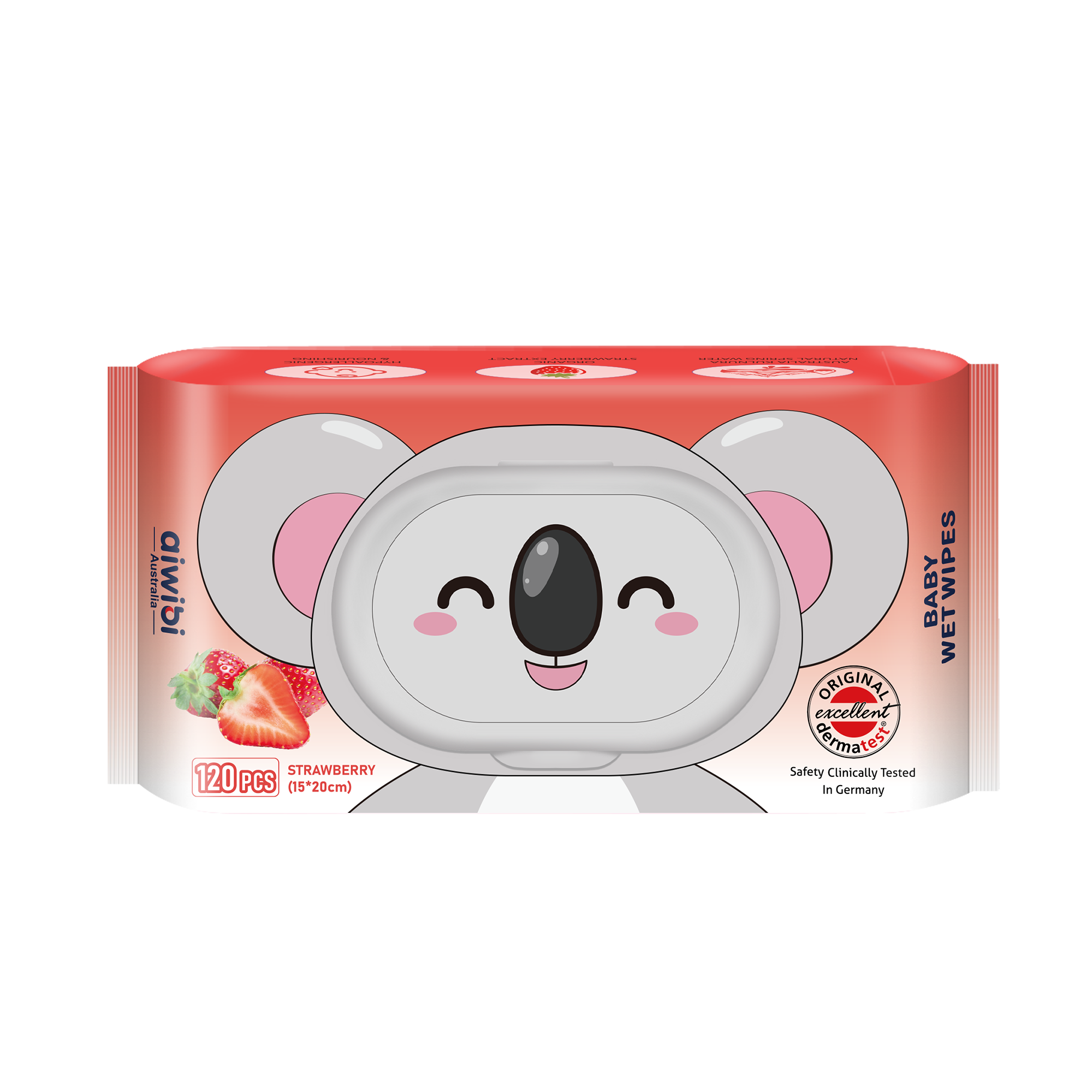 Toallitas de Cuidado Sereno Aroma Serie - Fresa